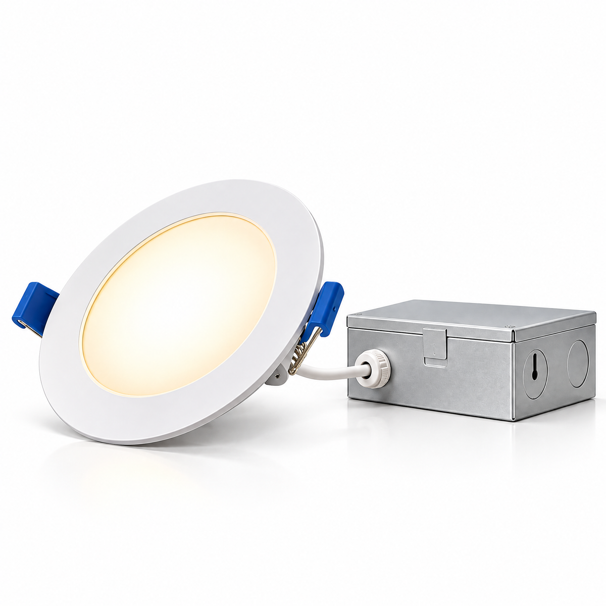 Pdsnuhs™ Canless Smart Recessed Downlights, 4-Pack product view